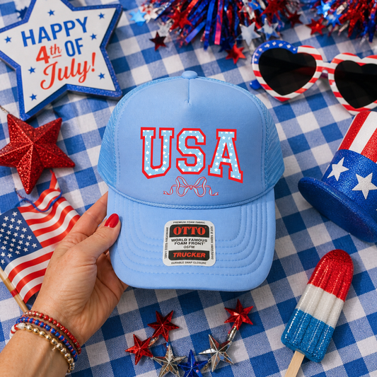 USA BABE TRUCKER❤️🤍🩵