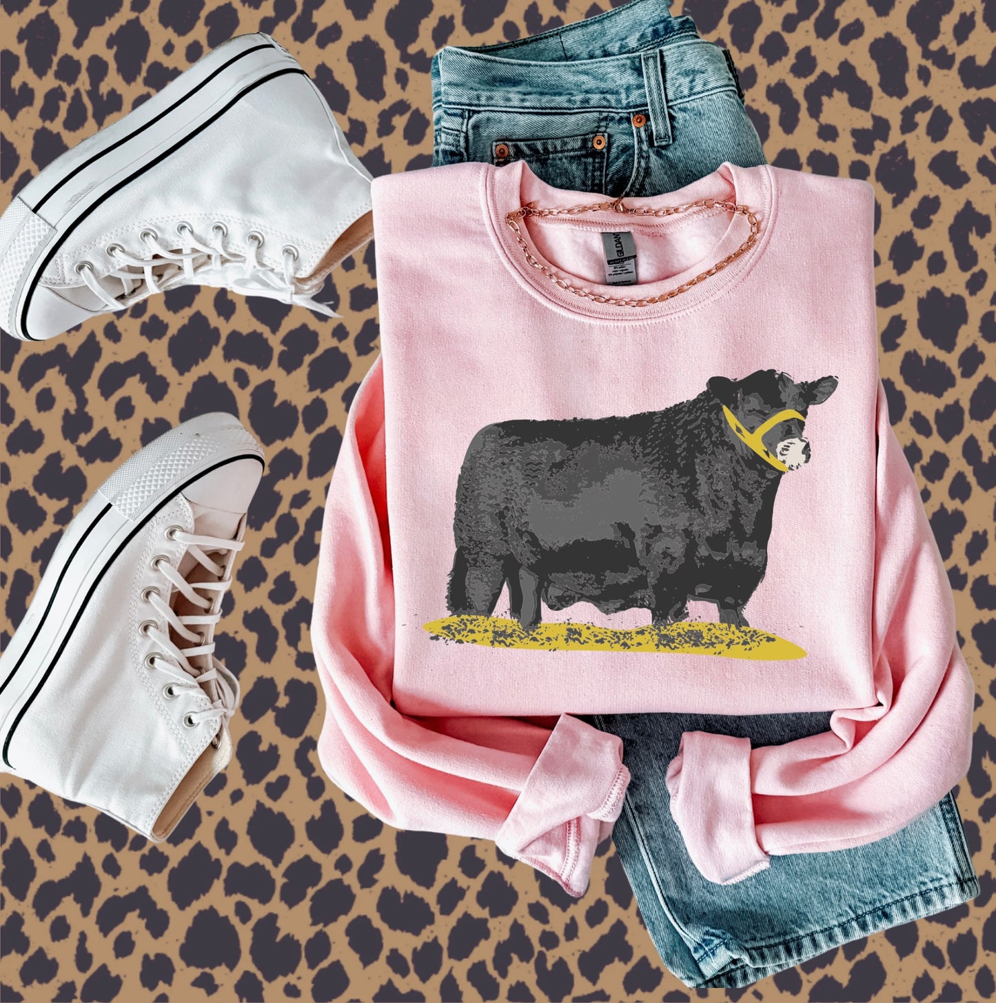 Angus Bull Sweatshirt🤎