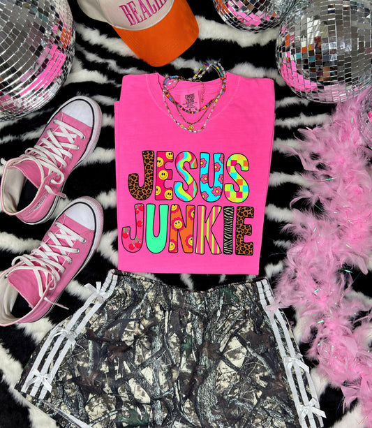Jesus Junkie Graphic🩷✨💜