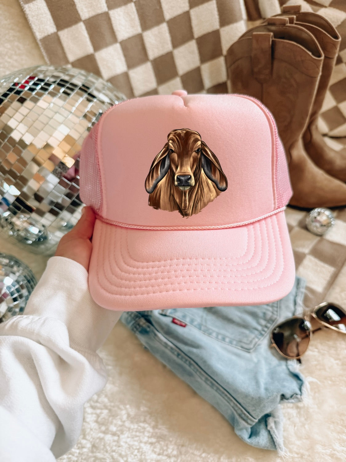 Brahman Bull Trucker Hat🤎