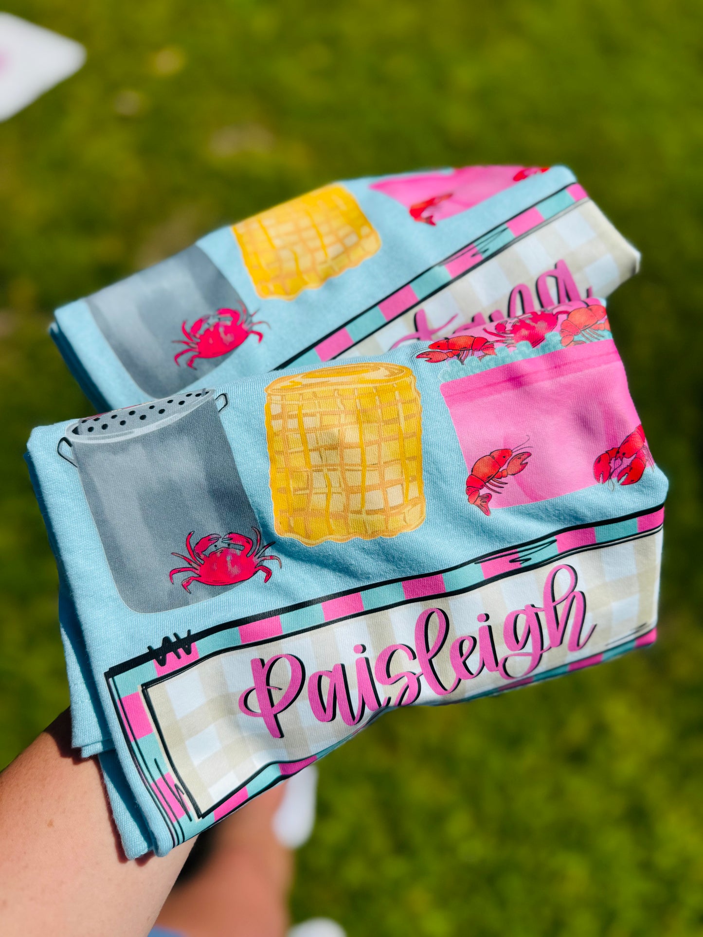 Personalized Crawfish Boil Name Shirt – Custom Southern Graphic Tee – Seafood Boil Shirt – Summer Crawfish Tee
