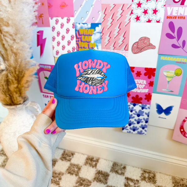 Howdy Honey Trucker Hat🩷🪩