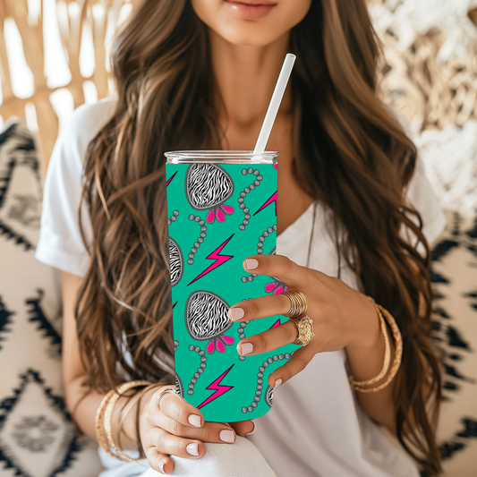 Punchy Western Stainless Steel Tumblr Cups