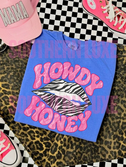 Howdy Honey Graphic🦓🩷