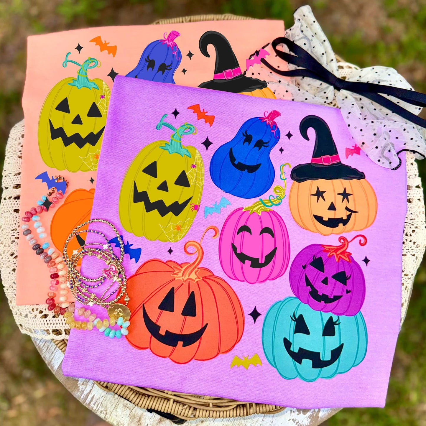 Funky Pumpkins Graphic🎃💜