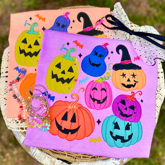 Funky Pumpkins Graphic🎃💜