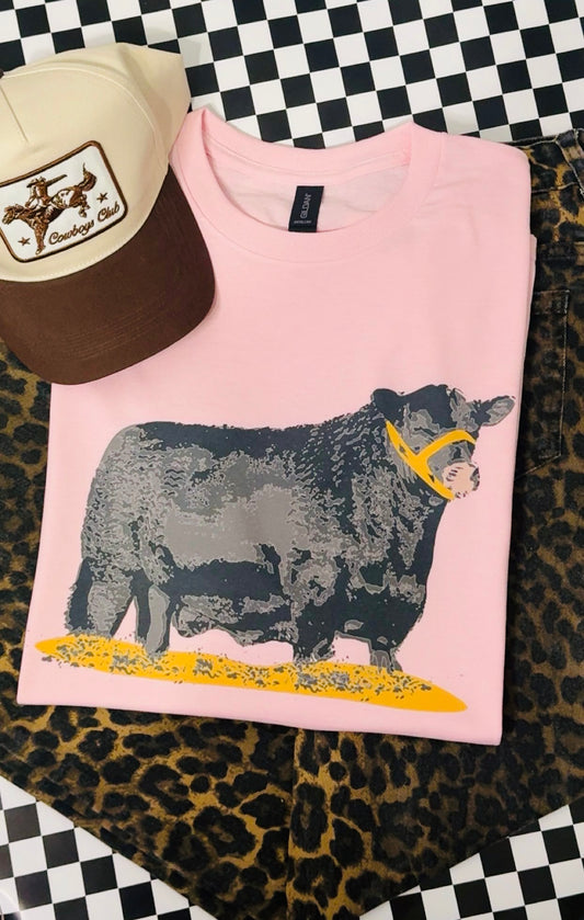 Angus Bull Graphic Tee🤎