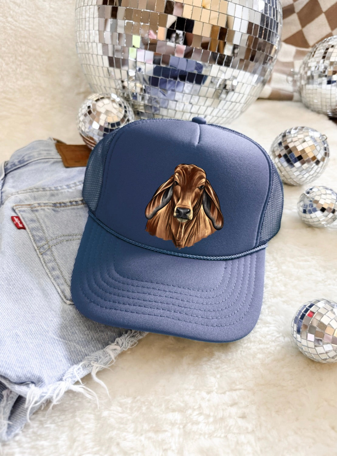 Brahman Bull Trucker Hat🤎
