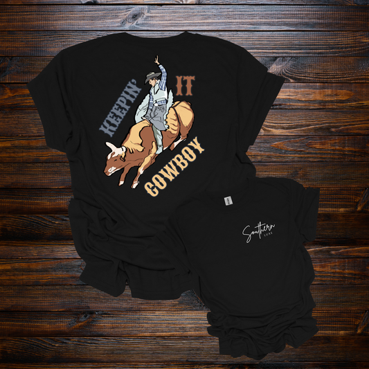 Keepin’ It Cowboy Kids Graphic Tee🤠