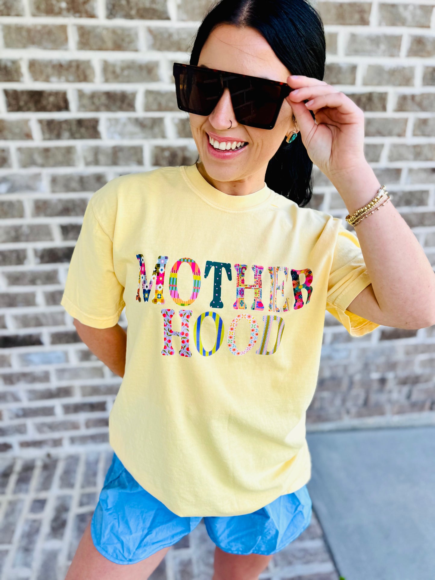 Mother Hood Graphic Tee | Comfort Colors Mama Shirt | Trendy Mother’s Day Tee